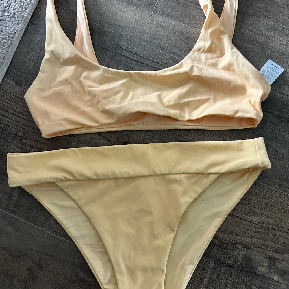 Onia Light Yellow Swimwear